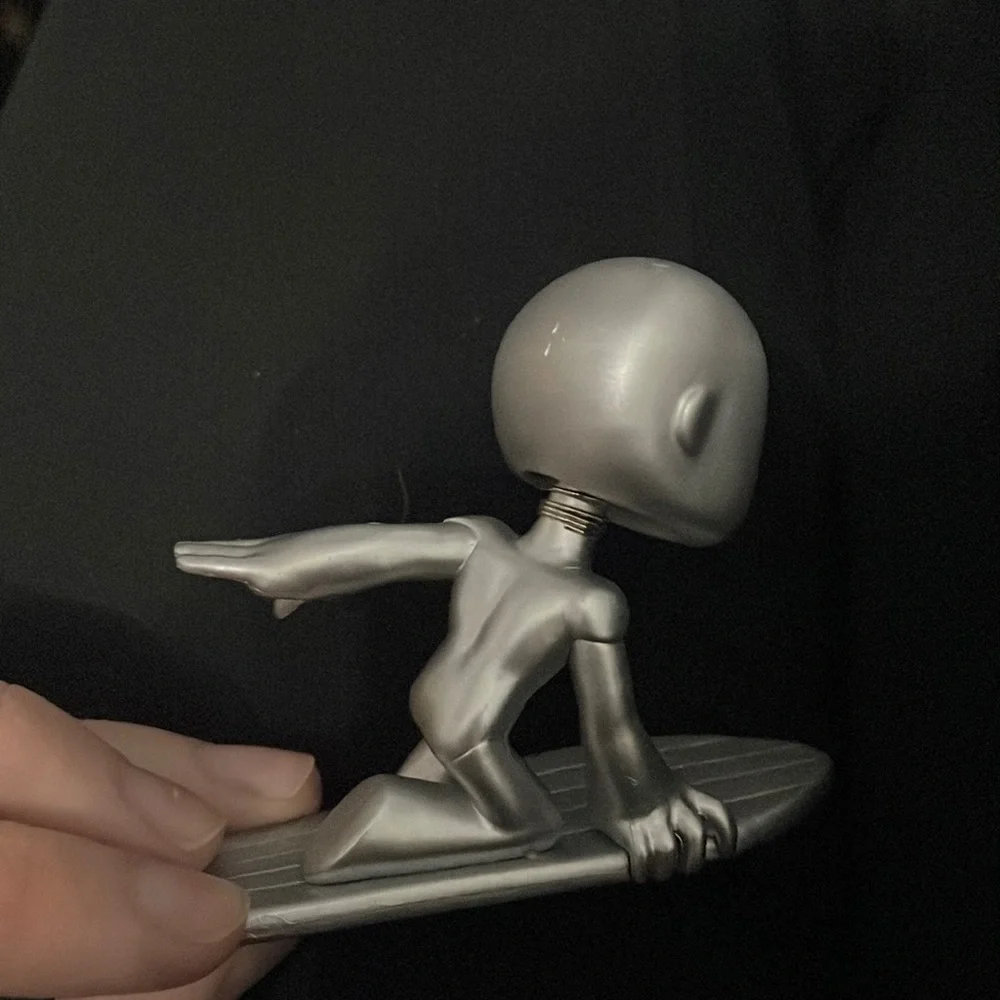 Funko Marvel Series 1 Mystery Minis Silver Surfer Minifigure Miniature Figure - Picture 3 of 3